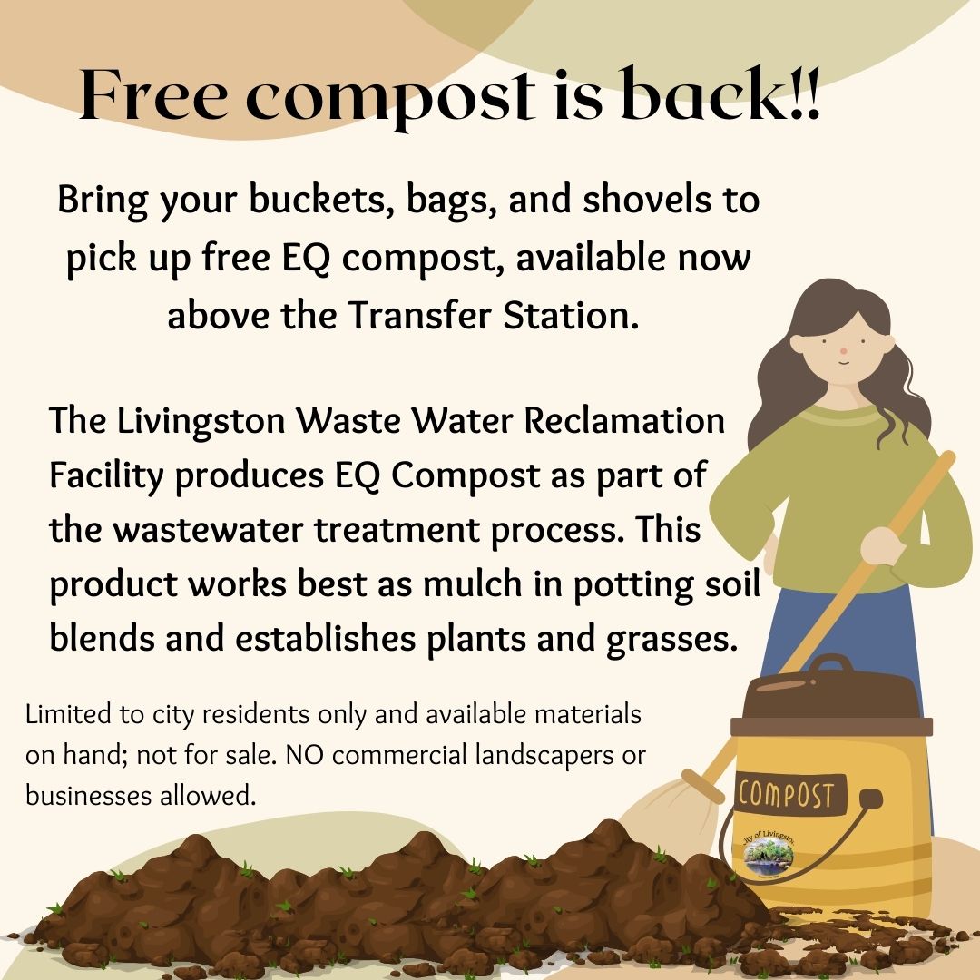 Free EQ Compost is Back! Livingston, Montana