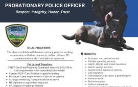 LPD Probationary Officer Flyer