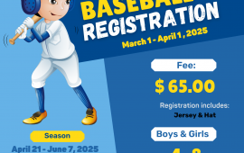 youth baseball registration