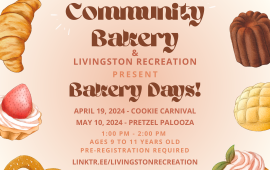 Community Bakery Days Flyer