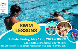2024 Swim Lesson advertisement