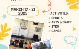 Spring Break 2025 Flyer