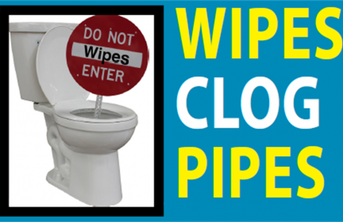 Wipes clog pipes