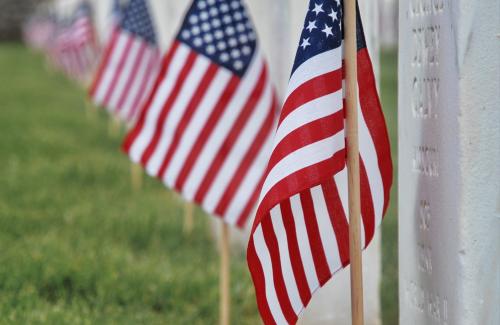 Veteran's Graves, Photo by Robert Linder