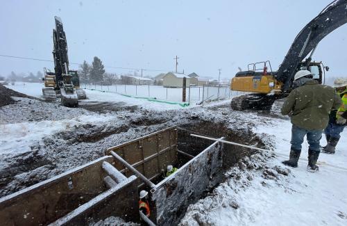 Garnier Ave Construction