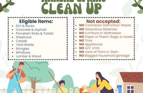 2025 Spring Clean Up Event