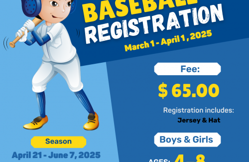 youth baseball registration