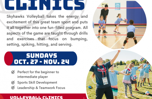Volleyball Clinic Flyer