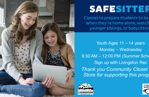 Summer Safe Sitter Schedule