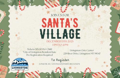 Santa's Village 2025 Flyer