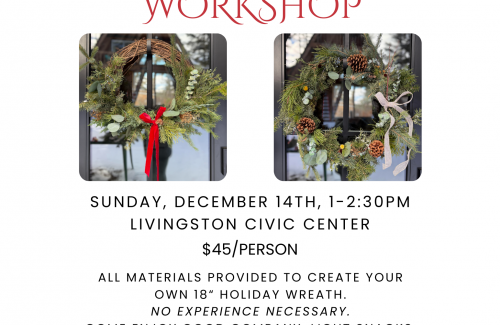 Wreath Workshop Flyer