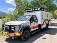 MEDIC 1: 2019 Ford F-450 AEV 4 x 4 critical care ambulance