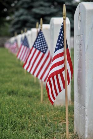 Veteran's Graves, Photo by Robert Linder