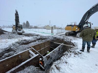 Garnier Ave Construction