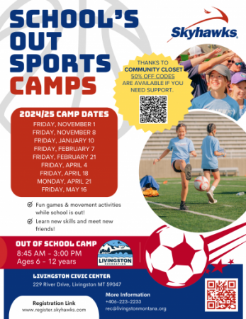 Out of School Day Camp Flyer