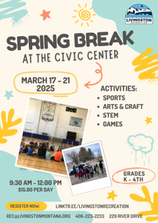 Spring Break 2025 Flyer