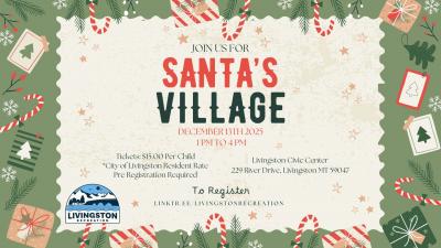 Santa's Village 2025 Flyer