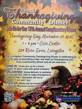 Thanksgiving Dinner Flyer