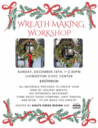 Wreath Workshop Flyer