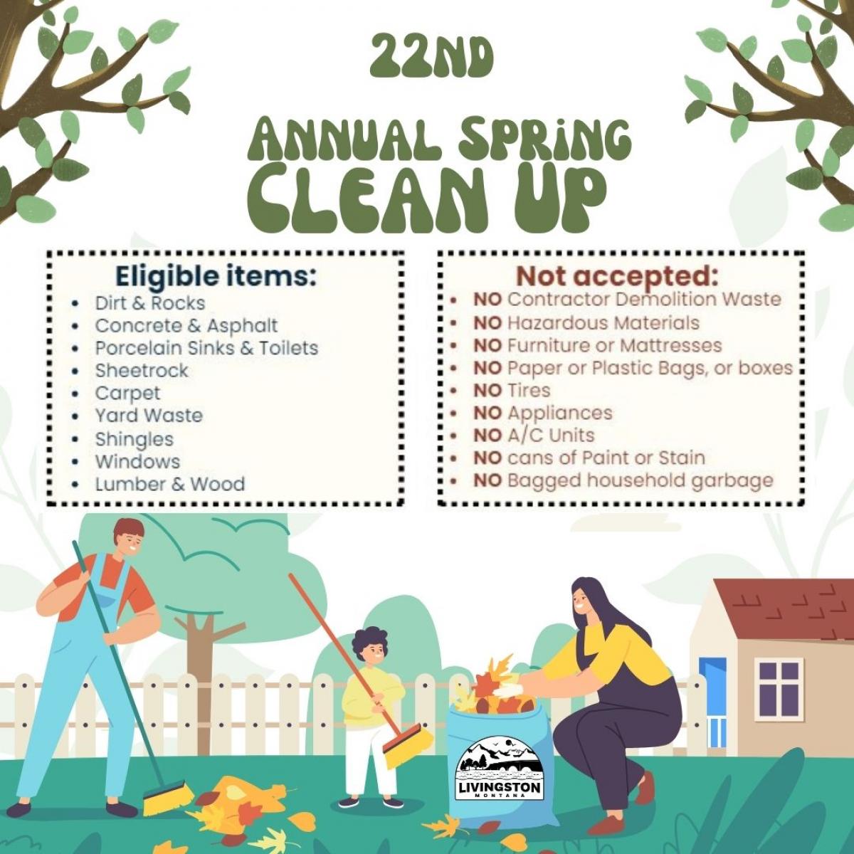 2025 Spring Clean Up Event